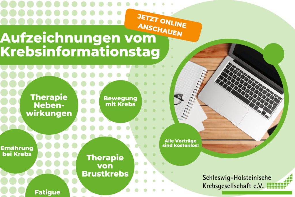 Online-Krebsinformationstag 2022 der Krebsgesellschaft Schleswig-Holstein